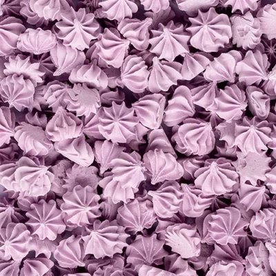 Набор фигурок сахарных Безе-мини сиреневые tp63339